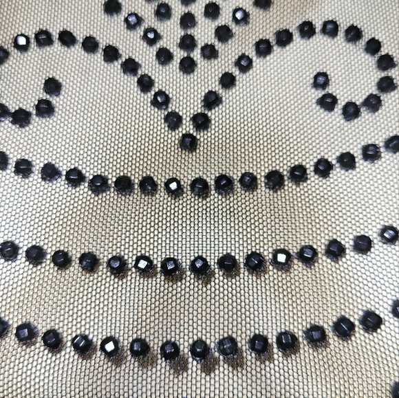 Mesh Rhinestone tank - Picture 2 of 4